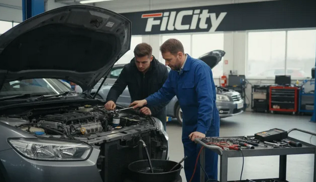 Техническое обслуживание двигателя в автосервисе Филсити