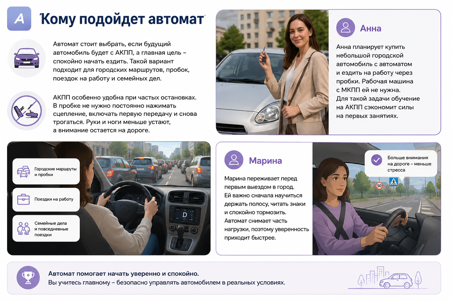 Кому подойдет автомат