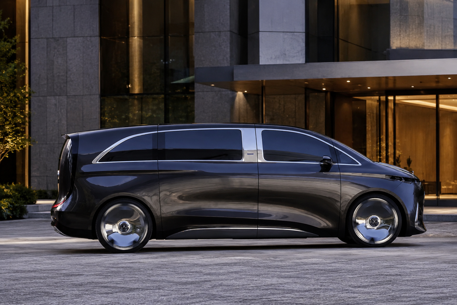Дизайн Mercedes-Maybach VLS с вытянутым кузовом
