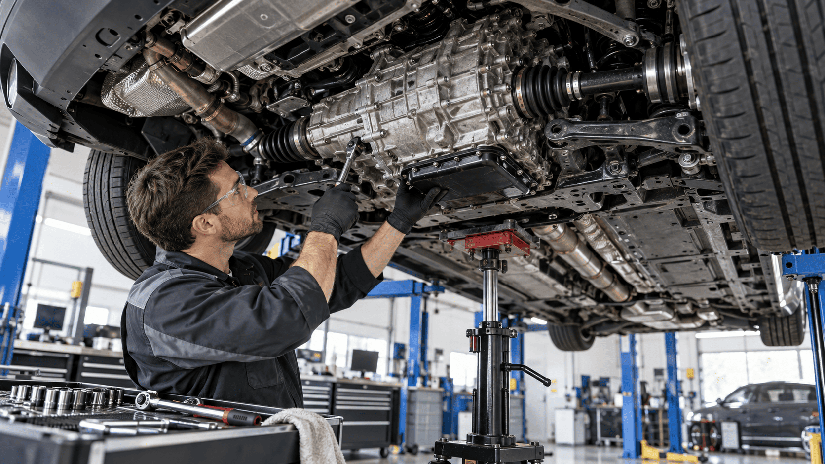 Диагностика автоматической коробки передач автомобиля