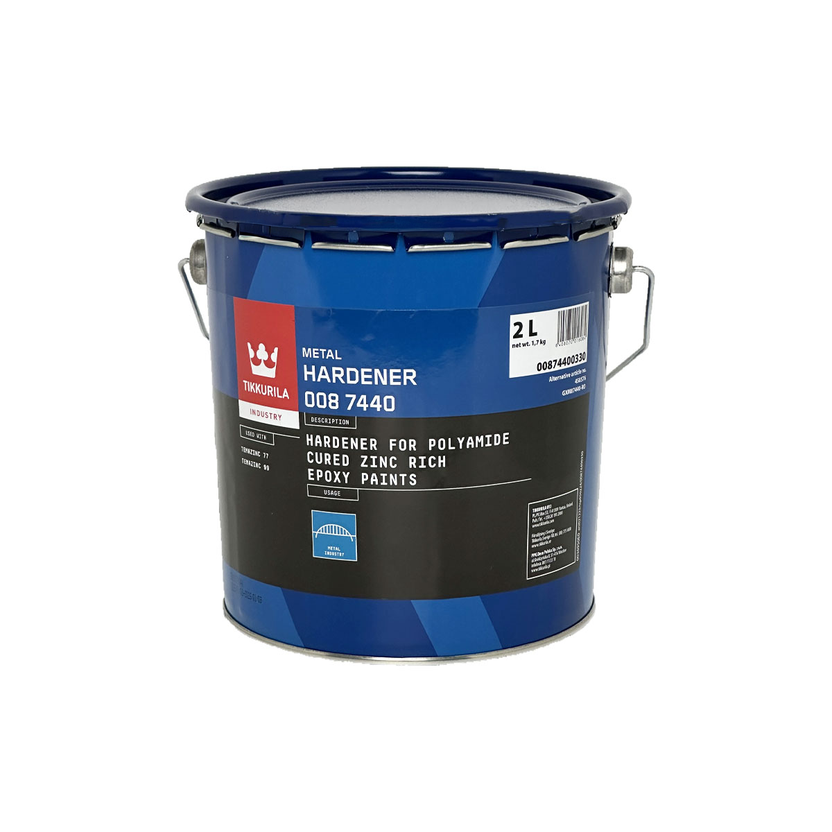 TIKKURILA TEMAZINC 77/ темацинк 77, краска с цинком