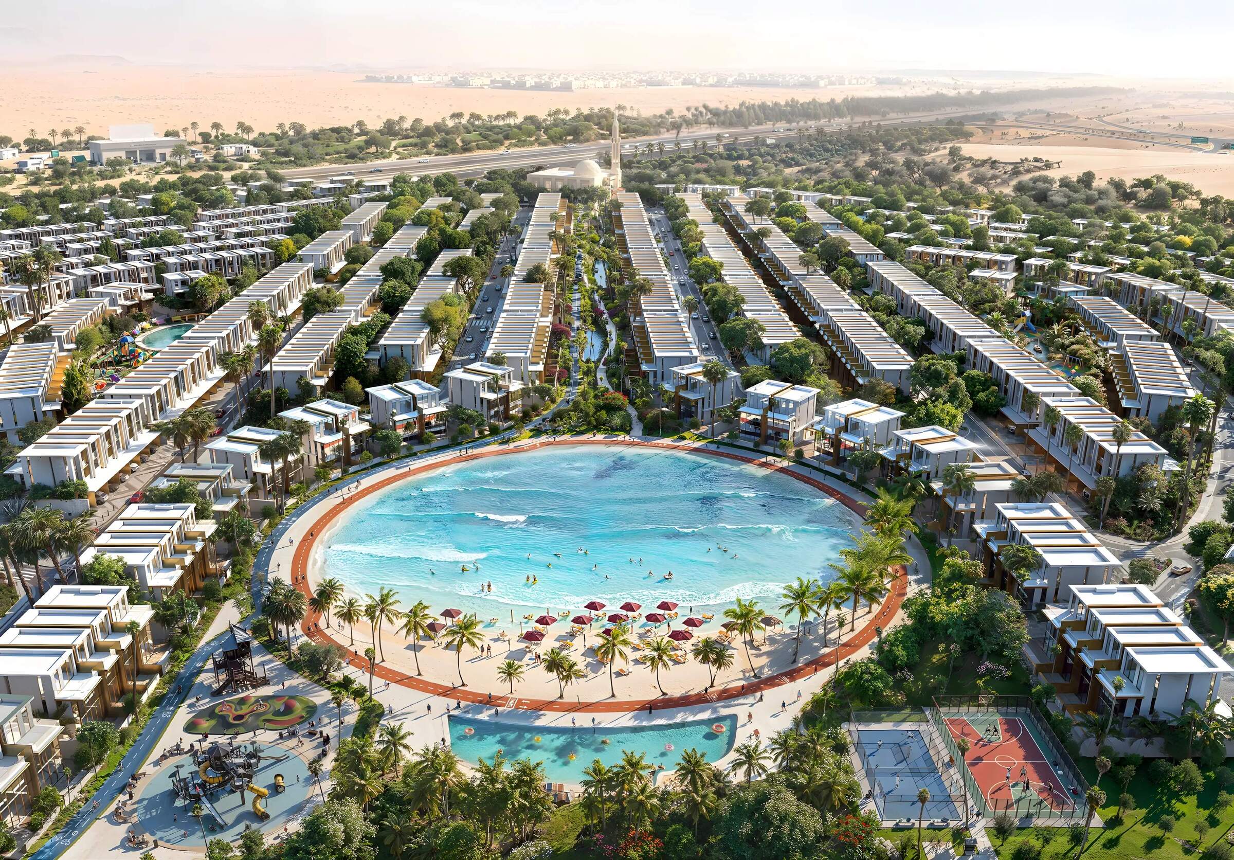 Tilal Binghatti villas and townhouses in Academic City, Dubai
