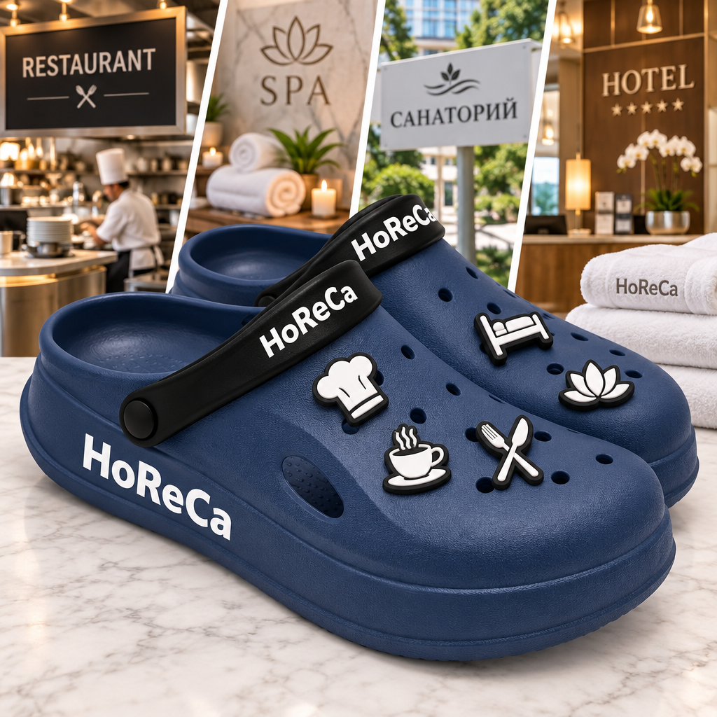 Сабо для персонала HoReCa, санаториев и спа — оптом от фабрики Сабо для персонала HoReCa, санаториев и спа — оптом от фабрики