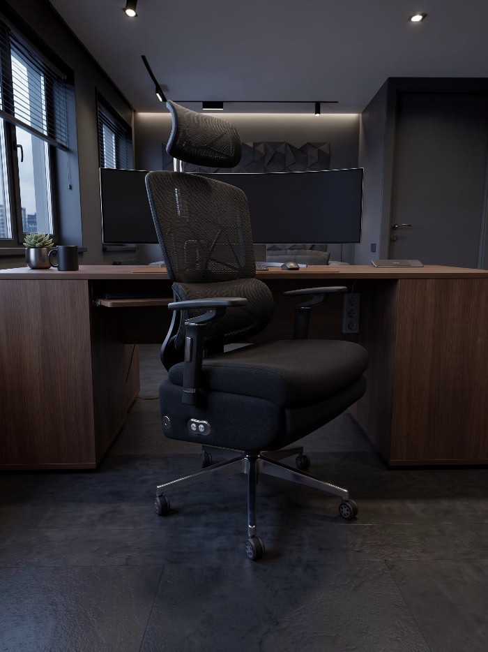 Кресло OSARI GENIUS A2 у клиента в офисе open space