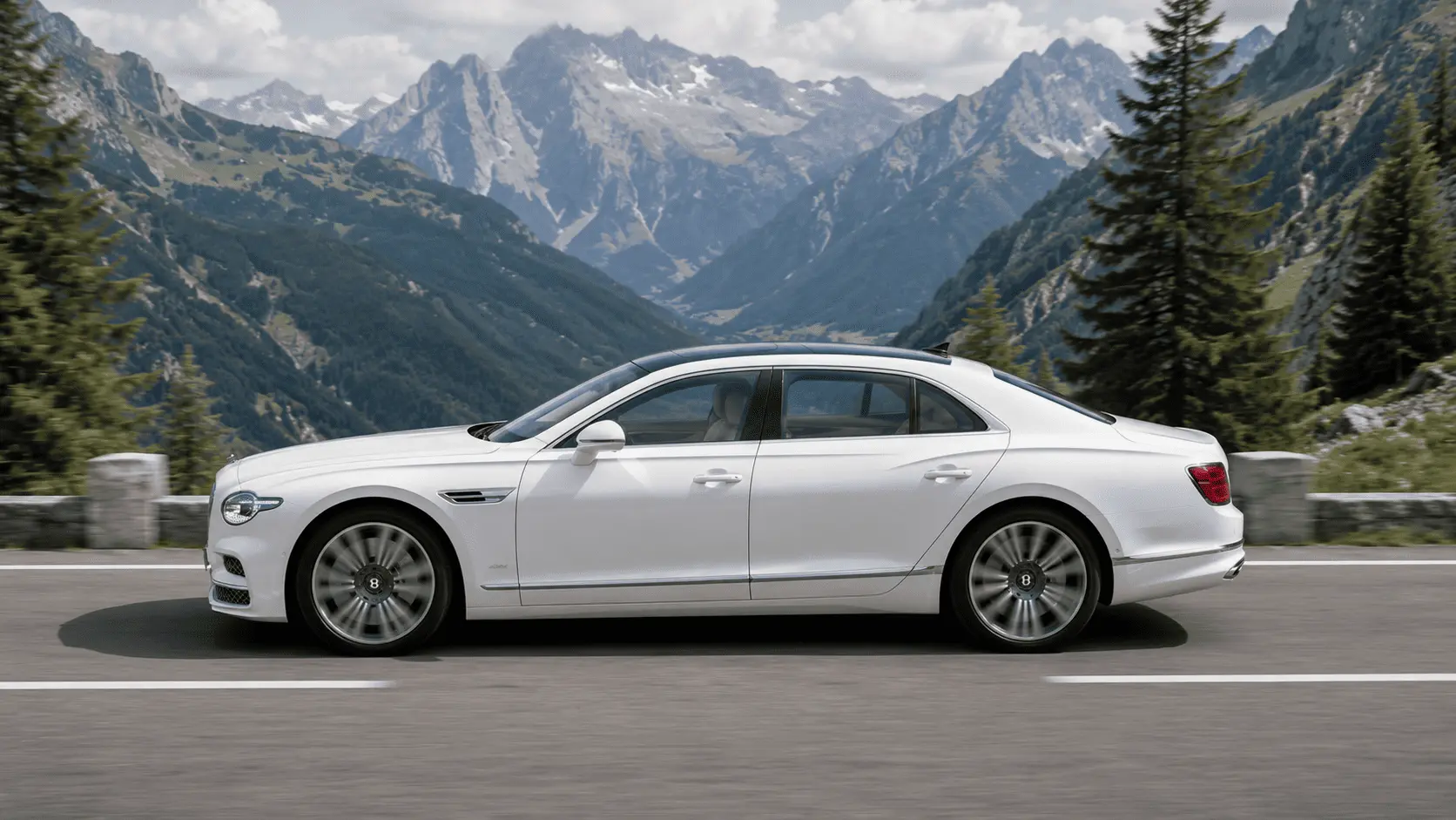 Bentley Flying Spur Speed в динамике