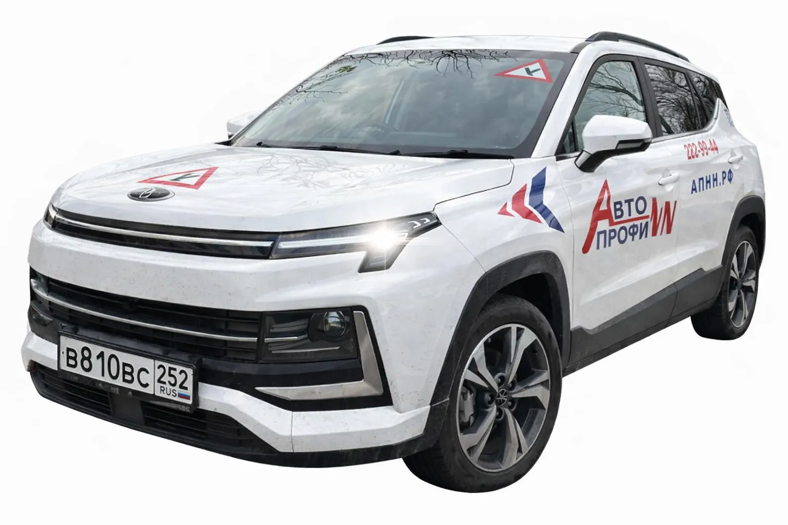 Учебное авто Москвич 3 (АКПП) 2024 г. Белое авто Москвич 3