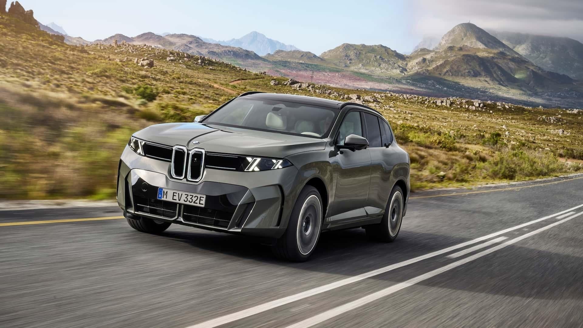 Новый BMW X5 спереди