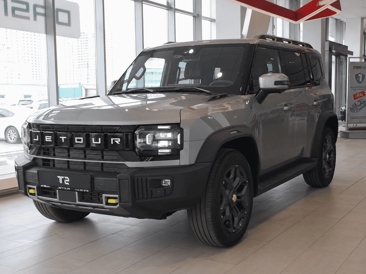 Jetour T2 в автосалоне