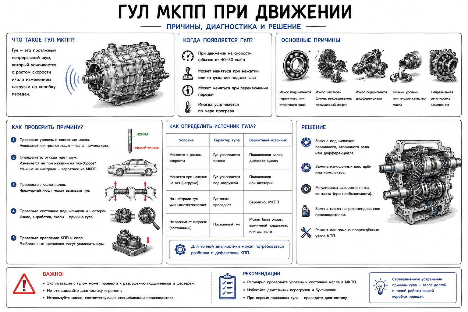 течь масла из мкпп