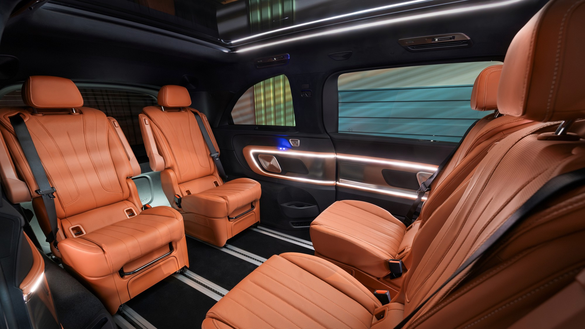 Пассажирская зона Mercedes-Maybach VLS