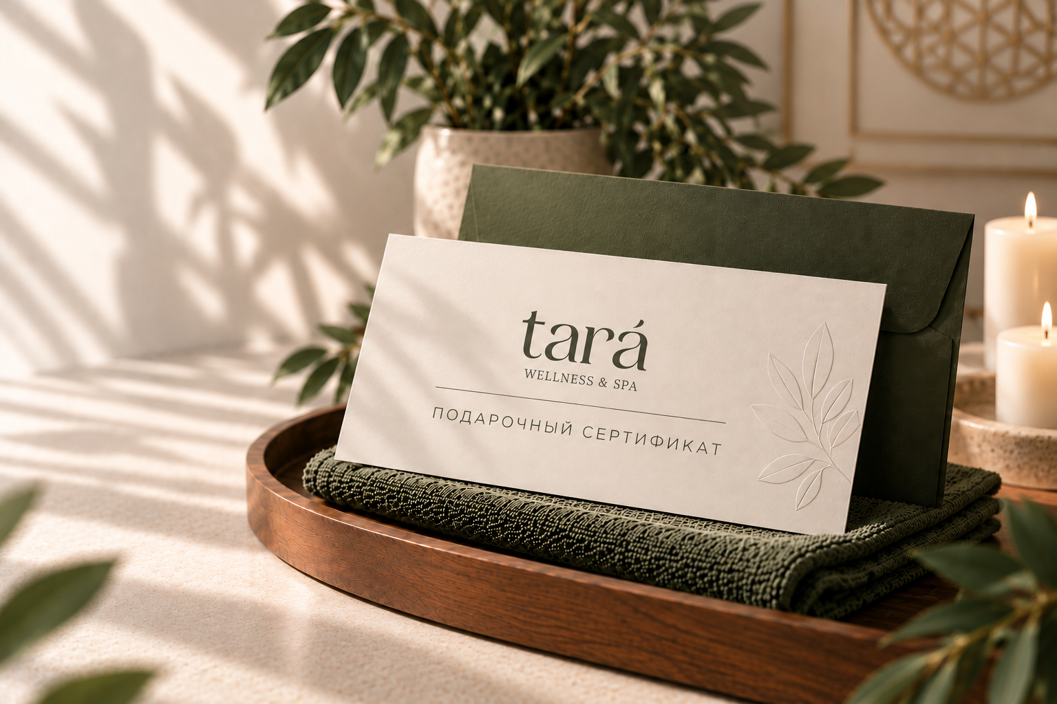 Подарочный сертификат TARA на сумму