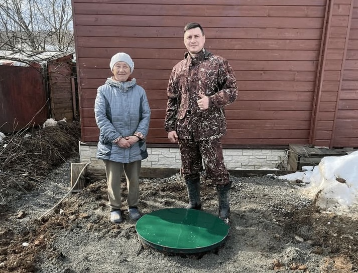 Монтаж автономной канализации Элемент