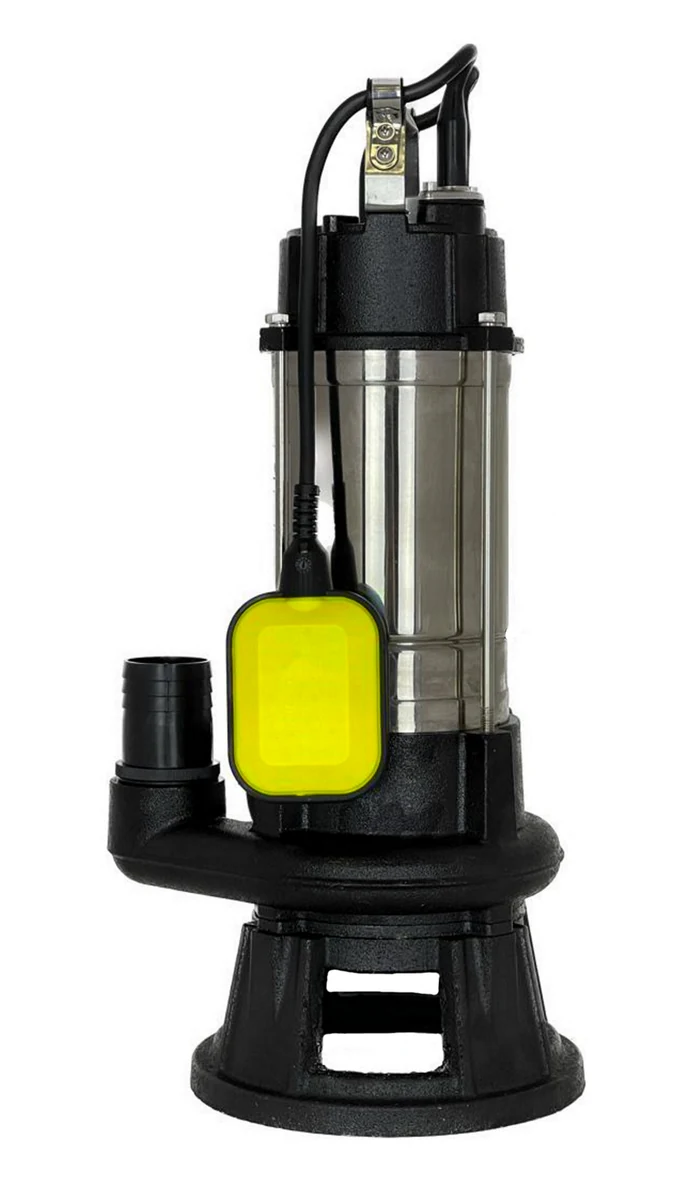 Фекальный насос WWQ NB-1500GM, рукав напорный (38 мм; 20 м) Champion C2540